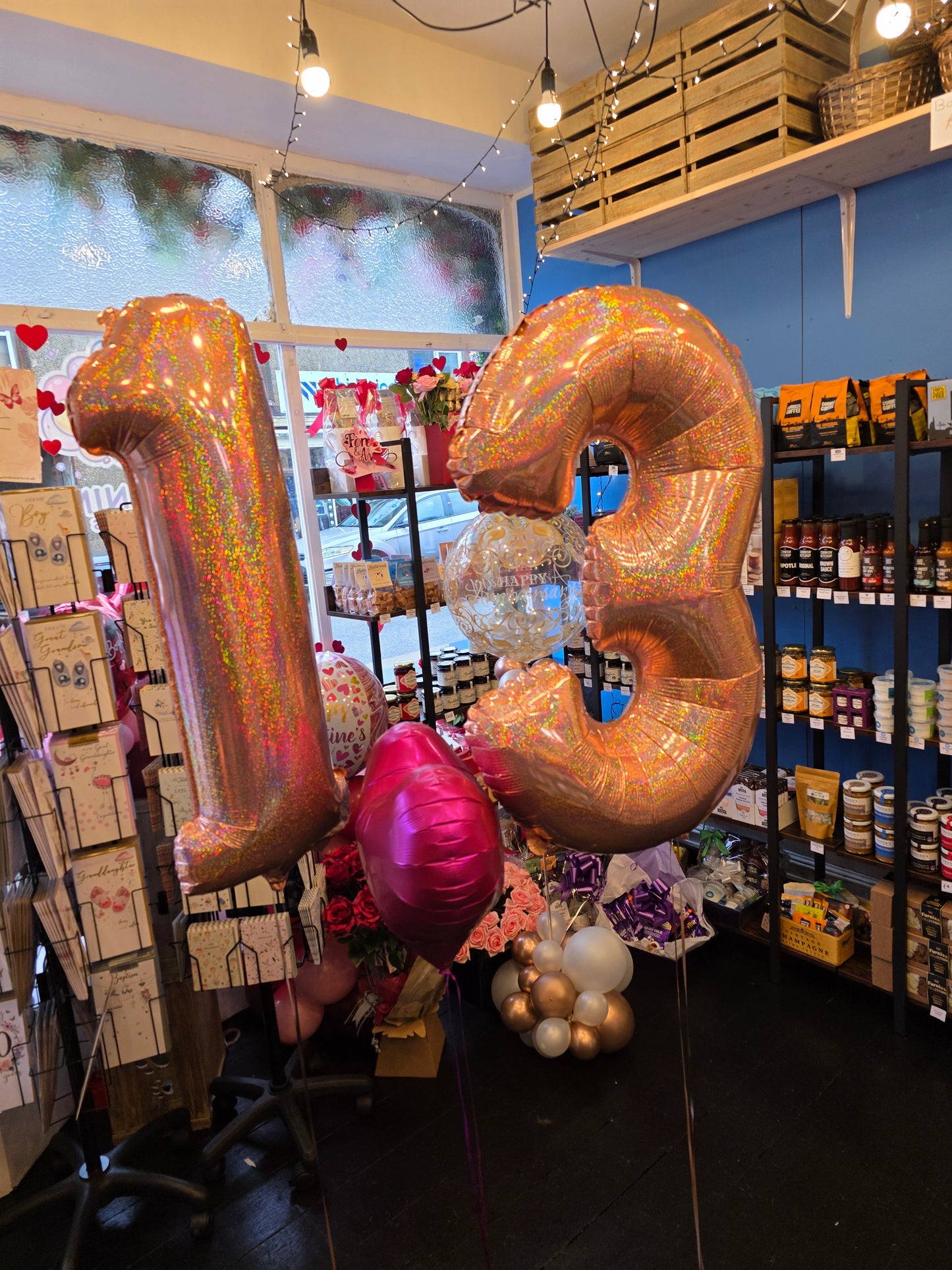 Large Helium Number Balloons