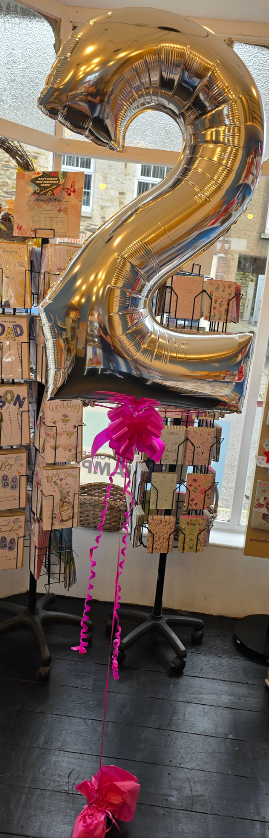 Large Helium Number Balloons
