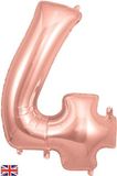 Large Helium Number Balloons