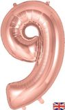 Large Helium Number Balloons