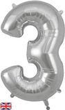Large Helium Number Balloons