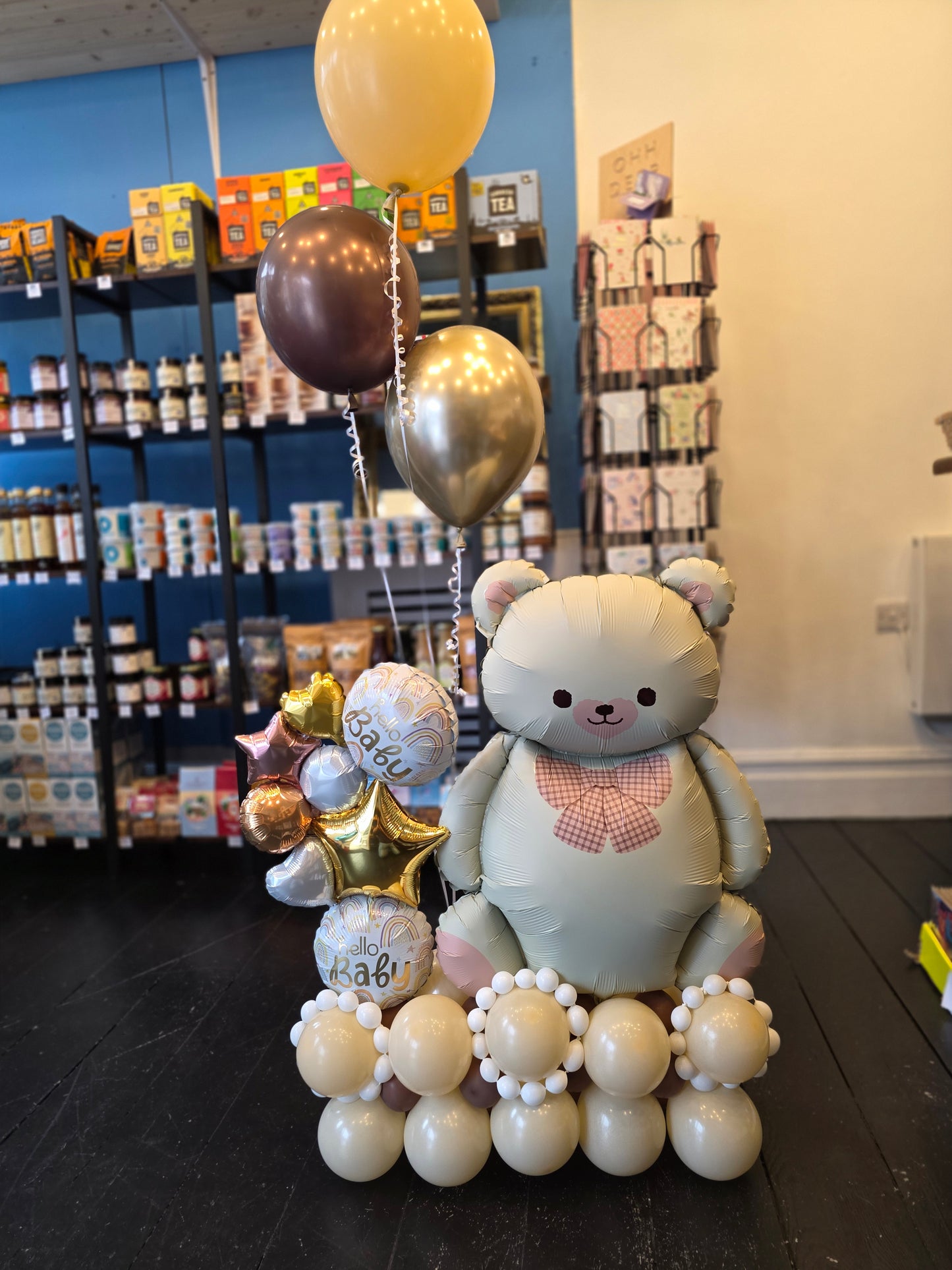 Teddy Bear Baby Balloon Display