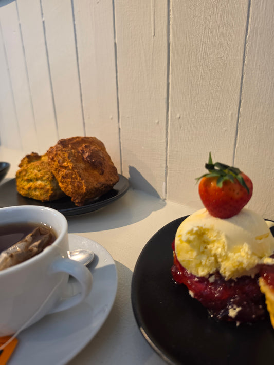 Cornish Cream Tea Hamper for Two