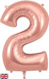 Large Helium Number Balloons