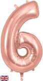 Large Helium Number Balloons