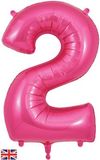 Large Helium Number Balloons