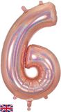 Large Helium Number Balloons