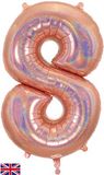 Large Helium Number Balloons