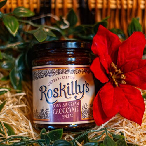 Jar of Roskilly's Cornish Cream Chocolate Spread