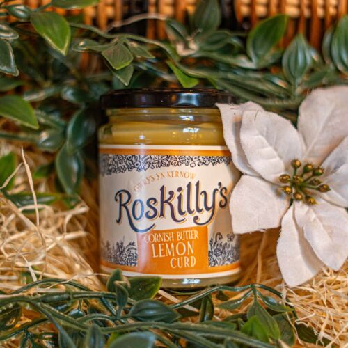 Jar of Roskilly's Cornish Butter Lemon Curd 