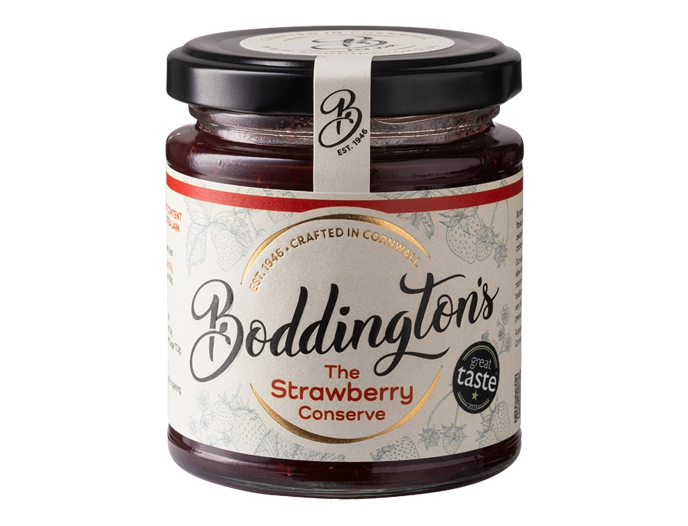 Jar of Boddington's Strawberry Conserve