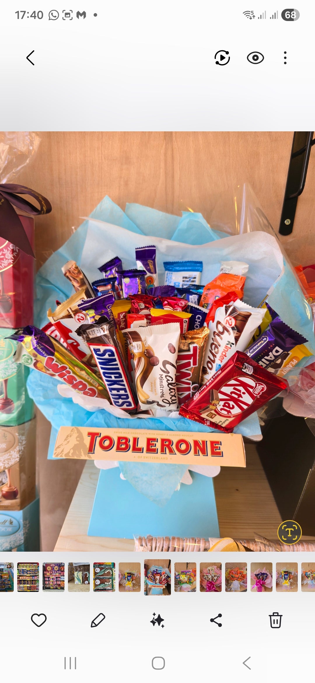 Sweet and Chocolate Bouquets