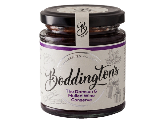Jar of Boddington's Damson & Mulled Wine Conserve