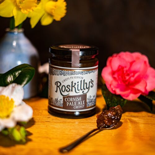 Jar of Roskilly's Cornish Pale Ale Chutney 
