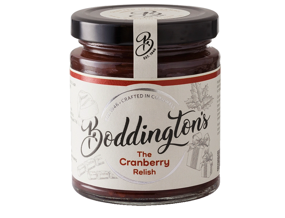 Jar of Boddington's Cranberry Relish 