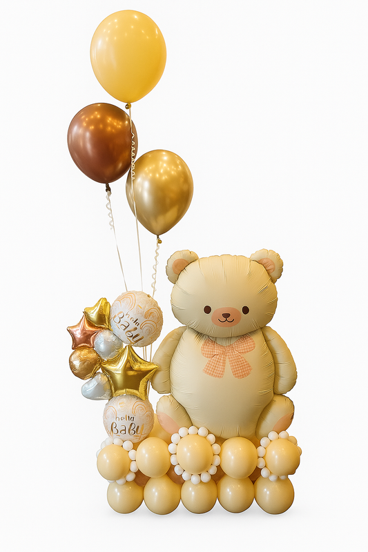 Teddy Bear Baby Balloon Display
